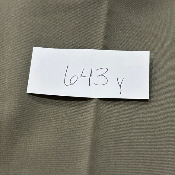 Larry Levine Womens Khaki Stretch Button Details Capri Pants Sz 10 Casual Comfy - Picture 8 of 8